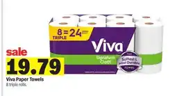 Meijer Viva Paper Towels offer