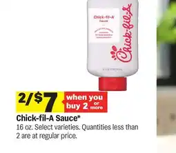 Meijer Chick-fil-A Sauce offer