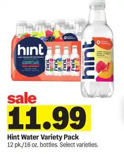 Meijer Hint Water Variety Pack offer