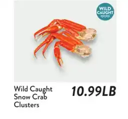 Fresh Thyme Wild Caught Snow Crab Clusters offer