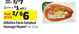 Meijer Hillshire Farm Smoked Sausage Ropes offer