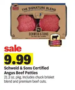 Meijer Schweid & Sons Certified Angus Beef Patties offer