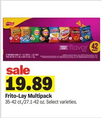 Meijer Frito-Lay Multipack offer