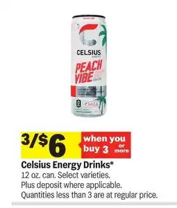 Meijer Celsius Energy Drinks offer