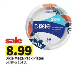 Meijer Dixie Mega Pack Plates offer