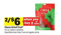 Meijer Chuza Dried Fruit offer