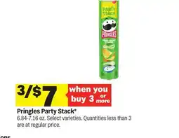 Meijer Pringles Party Stack offer
