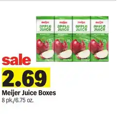 Meijer Meijer Juice Boxes offer