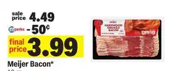 Meijer Meijer Bacon offer