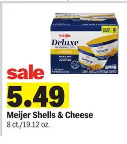 Meijer Meijer Shells & Cheese offer