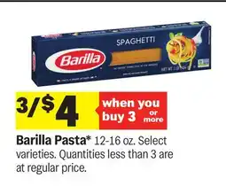 Meijer Barilla Pasta offer