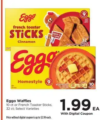 Food 4 Less Eggo Waffles offer