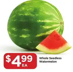 Food 4 Less Whole Seedless Watermelon offer