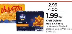 Food 4 Less Kraft Deluxe Mac & Cheese offer