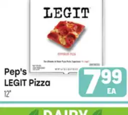 Tony’s Fresh Market Pep's LEGIT Pizza offer