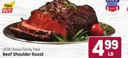 Tony’s Fresh Market USDA Choice Family Beef Shoulder Roast offer