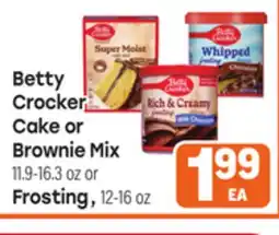 Tony’s Fresh Market Betty Crocker Cake or Brownie Mix or Frosting offer