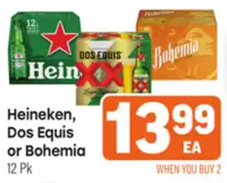 Tony’s Fresh Market Heineken Dos Equis or Bohemia offer