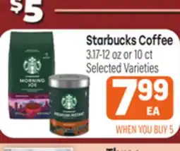 Tony’s Fresh Market Starbucks Coffee offer