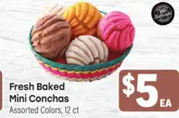 Tony’s Fresh Market Fresh Baked Mini Conchas offer