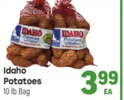 Tony’s Fresh Market Idaho Potatoes offer