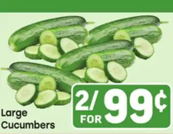 Tony’s Fresh Market Large Cucumbers offer