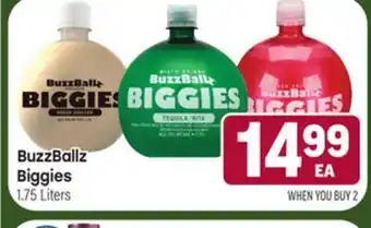 Tony’s Fresh Market BuzzBallz Biggies offer