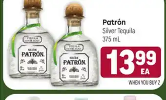 Tony’s Fresh Market Patrón Silver Tequila offer