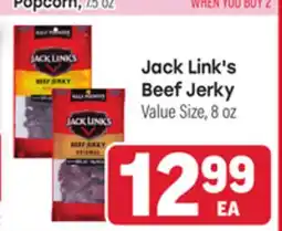 Tony’s Fresh Market Jack Link's Beef Jerky Value Size offer
