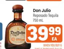 Tony’s Fresh Market Don Julio Reposado Tequila offer