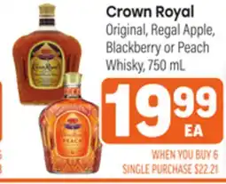 Tony’s Fresh Market Crown Royal offer