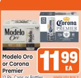 Tony’s Fresh Market Modelo Oro or Corona Premier offer