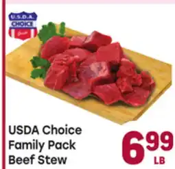 Tony’s Fresh Market USDA Choice Family Pack Beef Stew offer