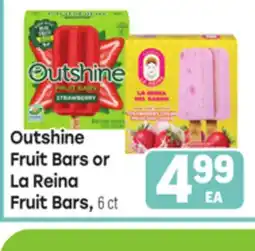 Tony’s Fresh Market Outshine Fruit Bars or Fruit Bars offer