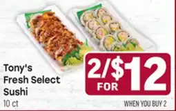 Tony’s Fresh Market Tony's Fresh Select offer