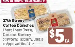 Tony’s Fresh Market 37th Street Coffee Danishes offer