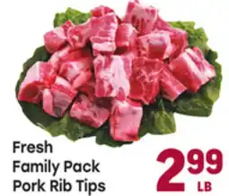 Tony’s Fresh Market Fresh Family Pack Pork Rib Tips offer