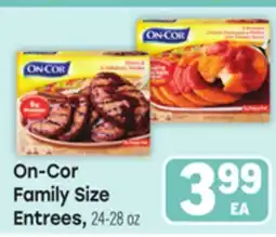 Tony’s Fresh Market On-Cor Family Size Entrees offer