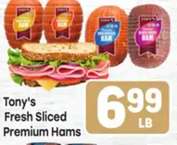 Tony’s Fresh Market Tony's Fresh Sliced Fresh Sliced Premium Hams offer