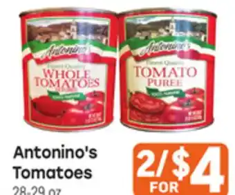Tony’s Fresh Market Antonino's Tomatoes offer