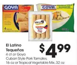 Kroger El Latino Tequeños offer