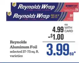 Mariano's Reynolds Aluminum Foil offer