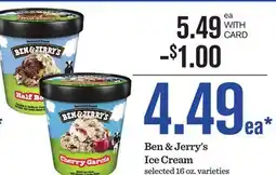 Mariano's Ben & Jerry's Ice Cream offer