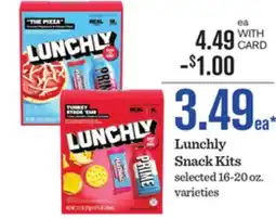 Mariano's Lunchly Snack Kits offer
