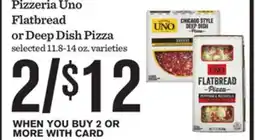 Mariano's Pizzeria Uno Flatbread or Deep Dish Pizza offer