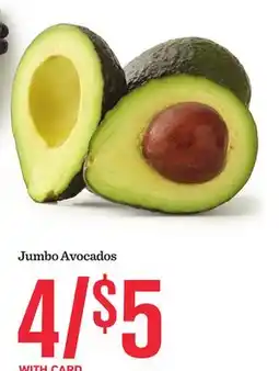 Mariano's Jumbo Avocados offer