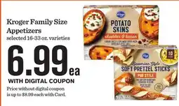 Mariano's Kroger Family Size Appetizers offer