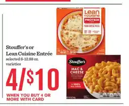 Mariano's Stouffer's or Lean Cuisine Entrée offer
