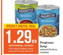 Mariano's Progresso Soup offer