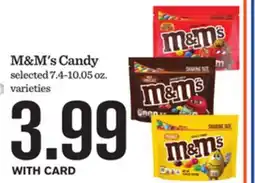 Mariano's M & M' s Candy offer